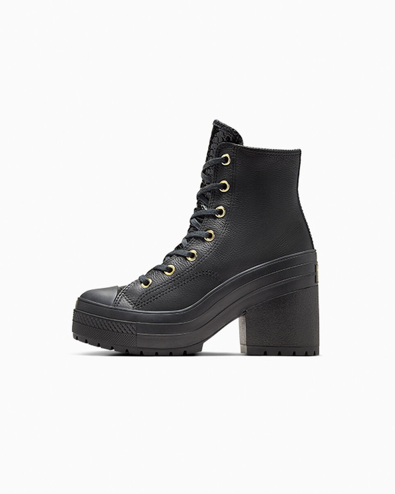 Converse Chuck 70 De Luxe Heel Platform Leather outlook