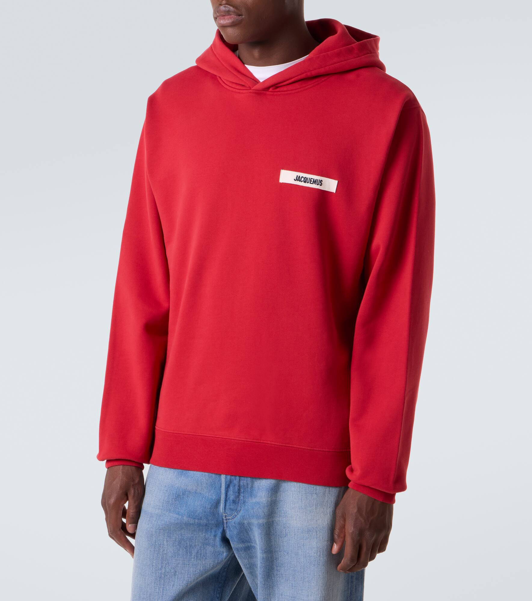 Gros Grain cotton fleece hoodie - 3