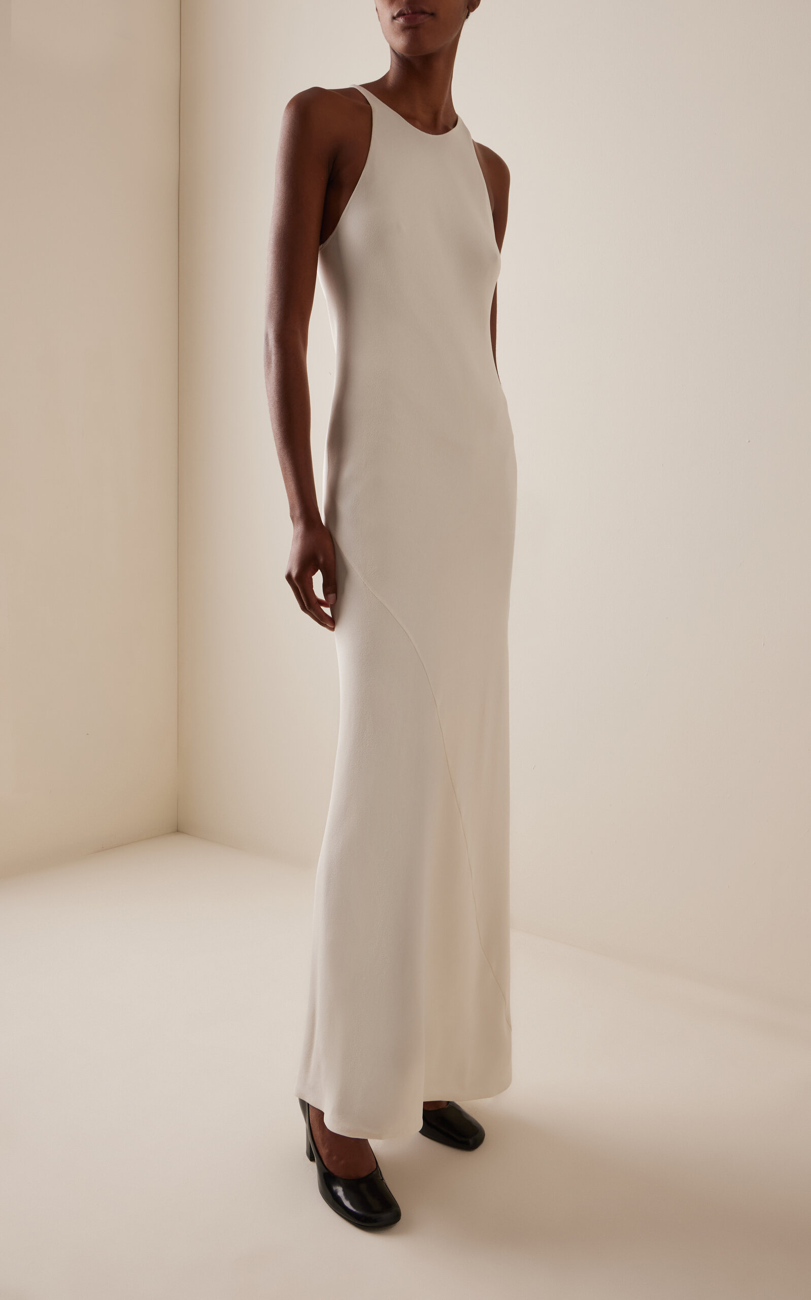 Johanne Silk Slip Dress white - 2