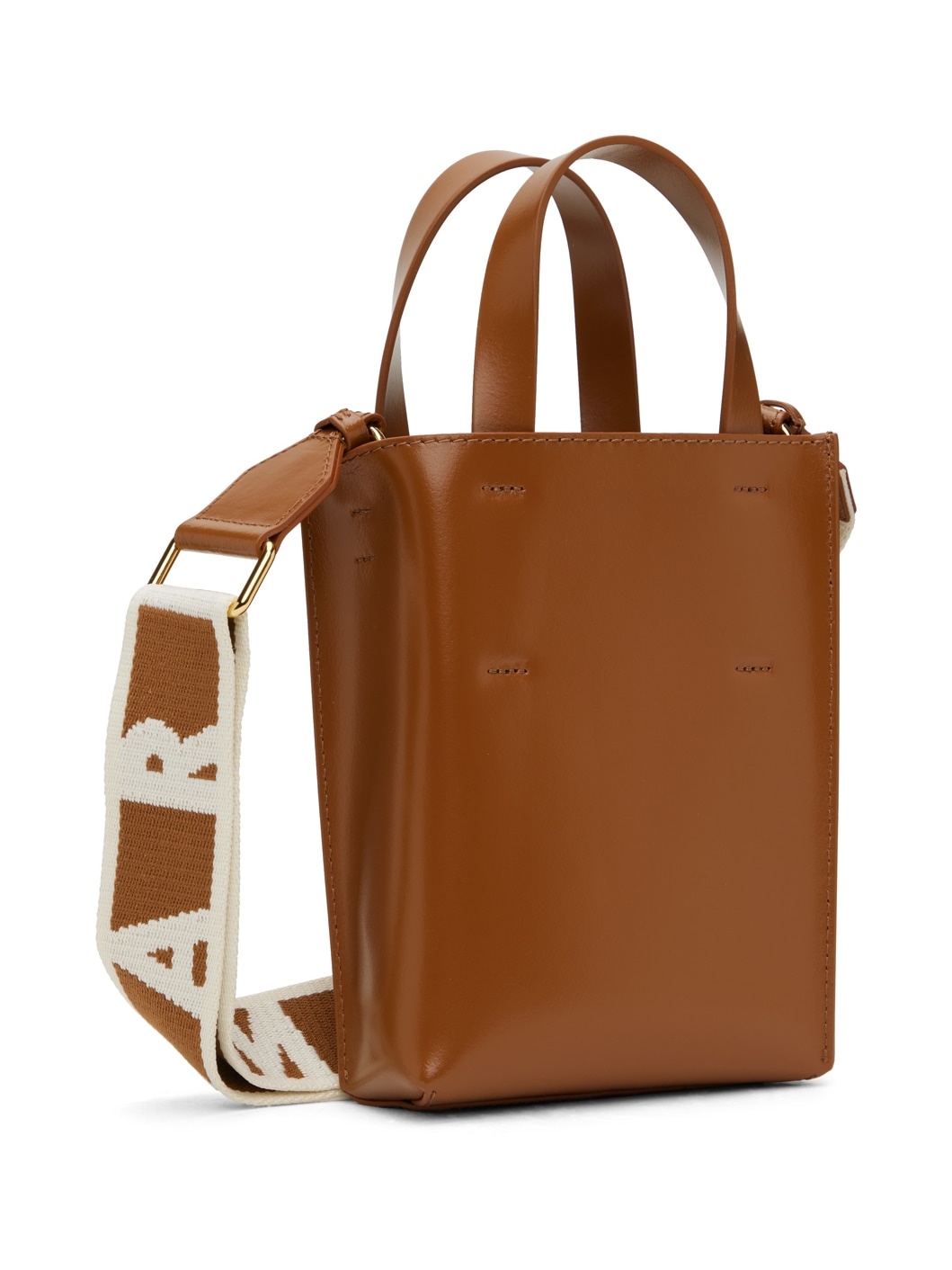 Brown Museo Nano Bag - 3