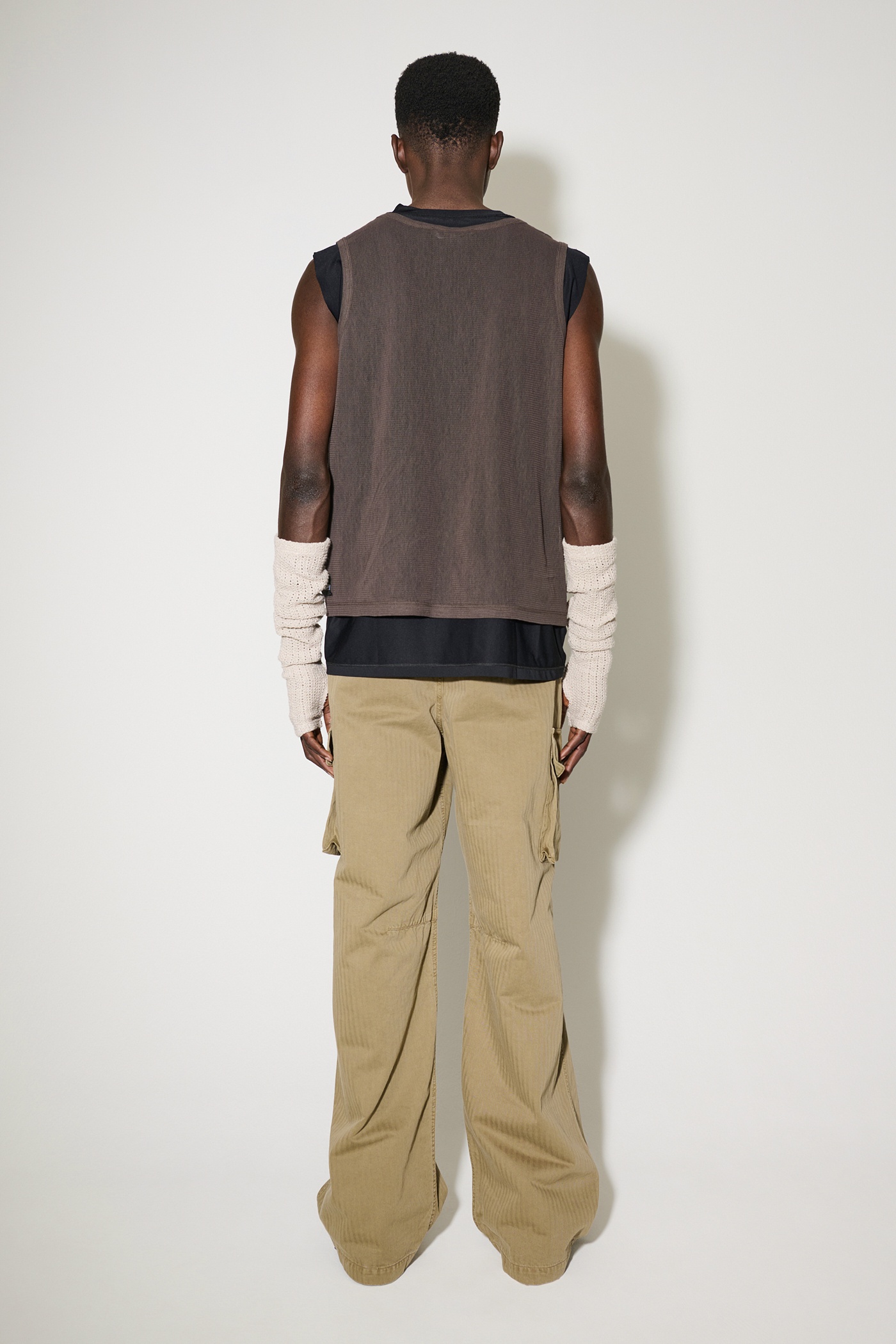 Our Legacy Reversible Gravity Tank Black/Antique Chocolate Our Legacy Reversible Gravity Tank Black/Antique Chocolate
