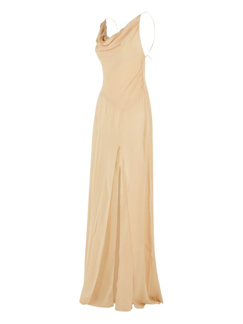 cowl-neck maxi dress 3
