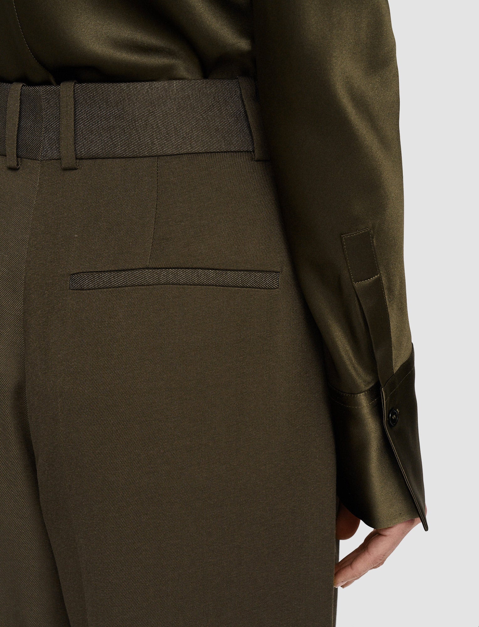 Viscose Twill Germain Trousers - 5