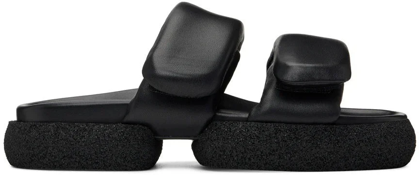 SLIP ON SANDALS W/ PLATFORM - 1