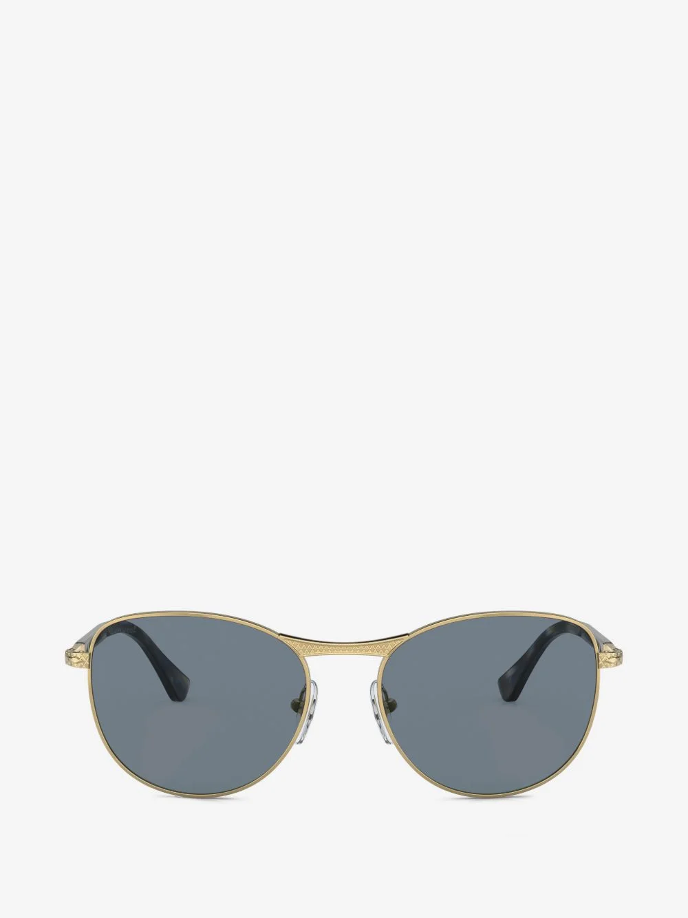 diamond-pattern geometric-frame sunglasses - 1