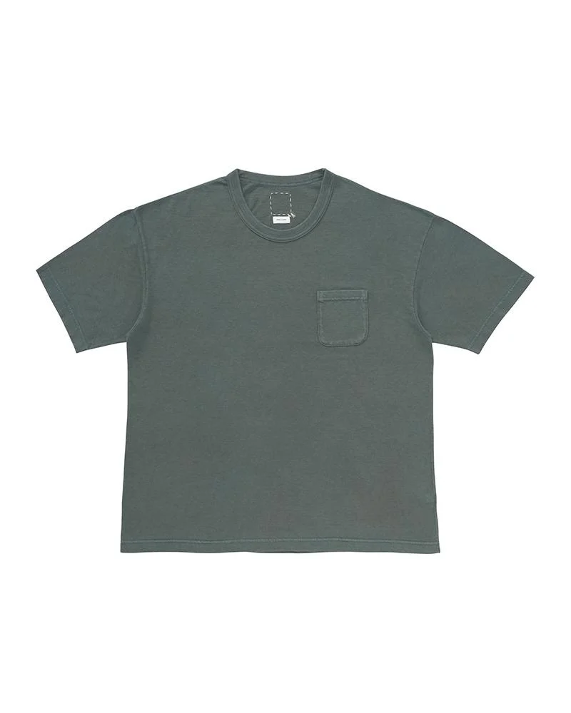 JUMBO TEE S/S DMGD (U.D.) GREEN - 1