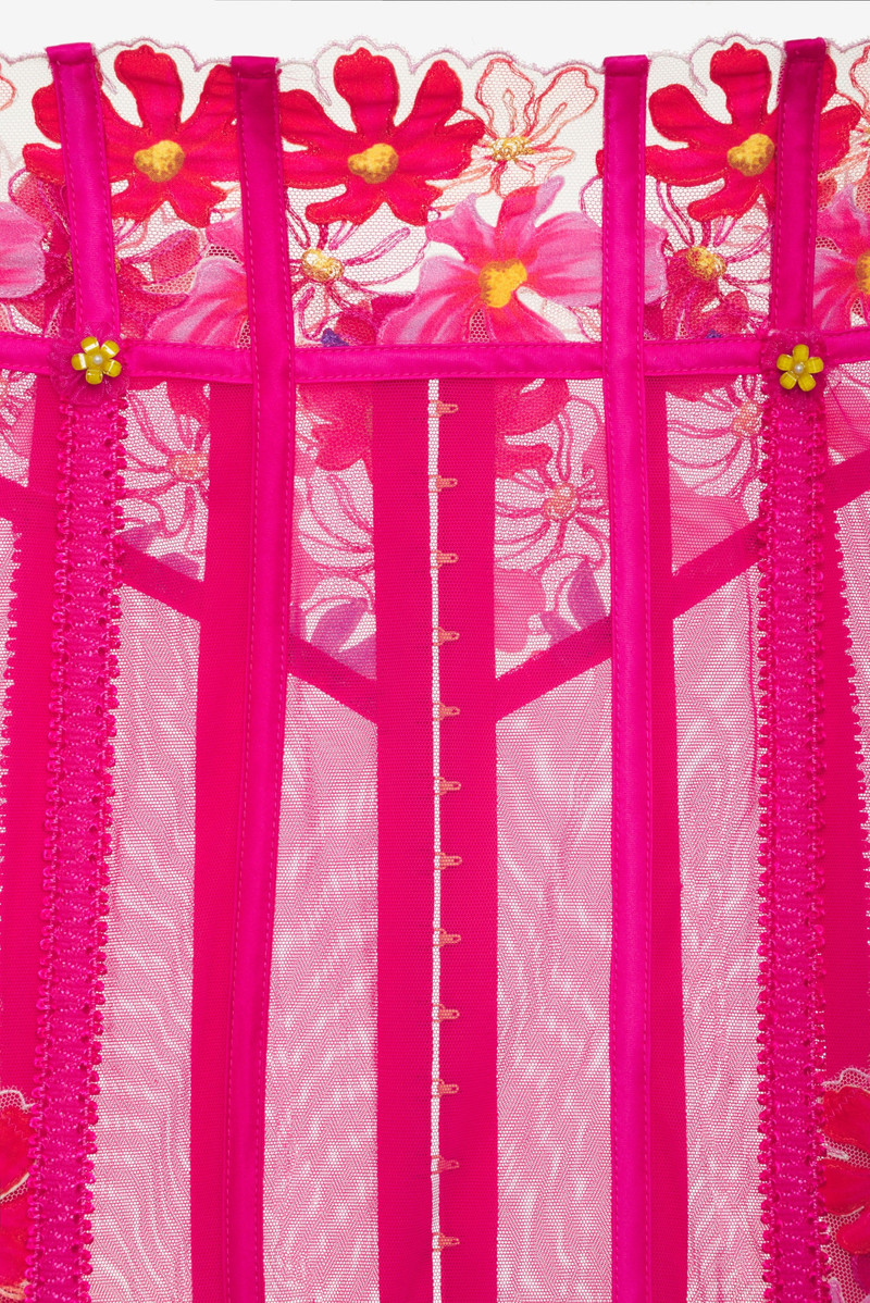 Anemone Floral Garter Skirt 3