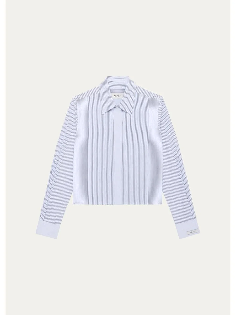 The Campbell Boxy Striped Cotton Shirt - 1