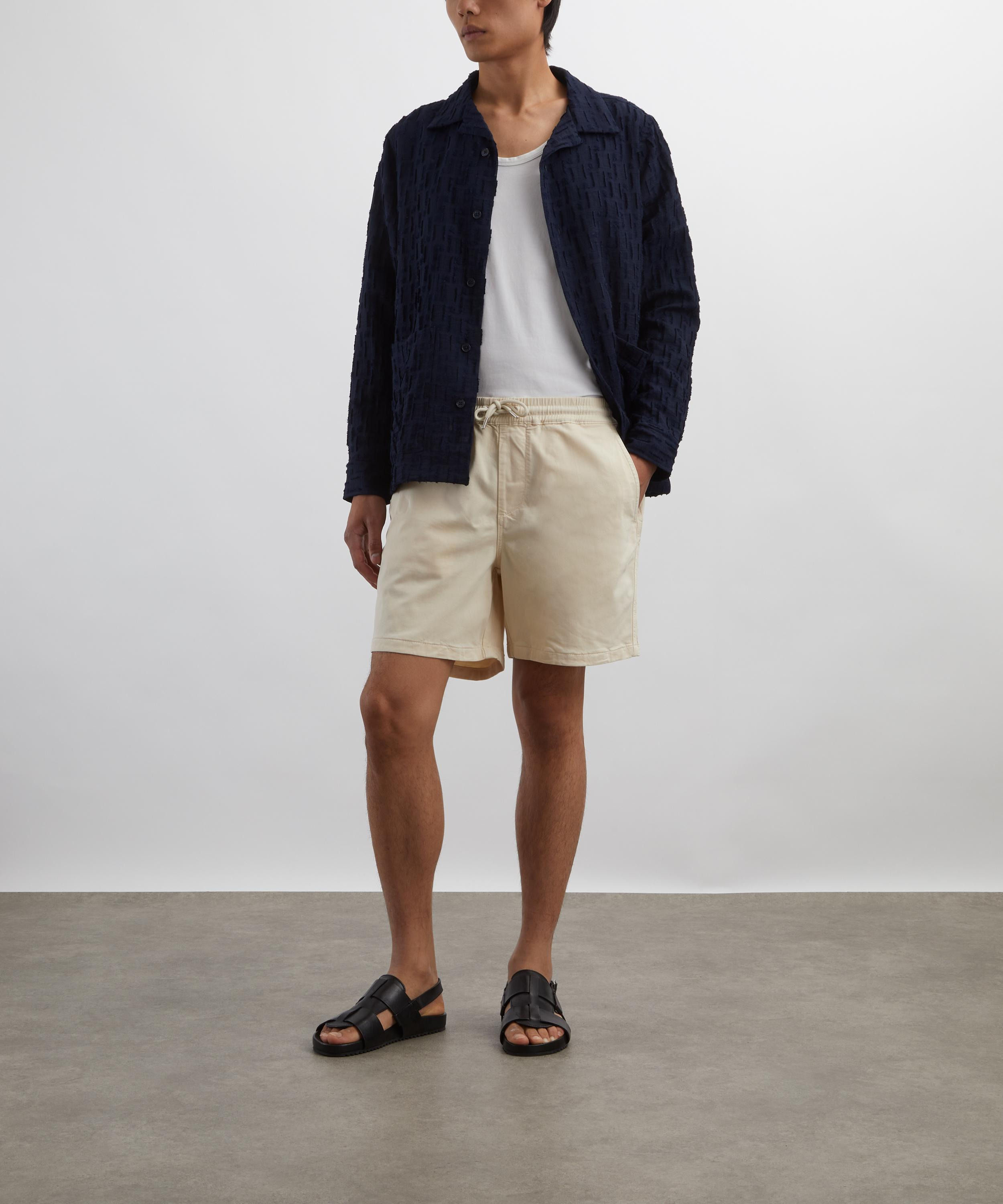 Hank Fil-Coupé Jacquard Overshirt - 2