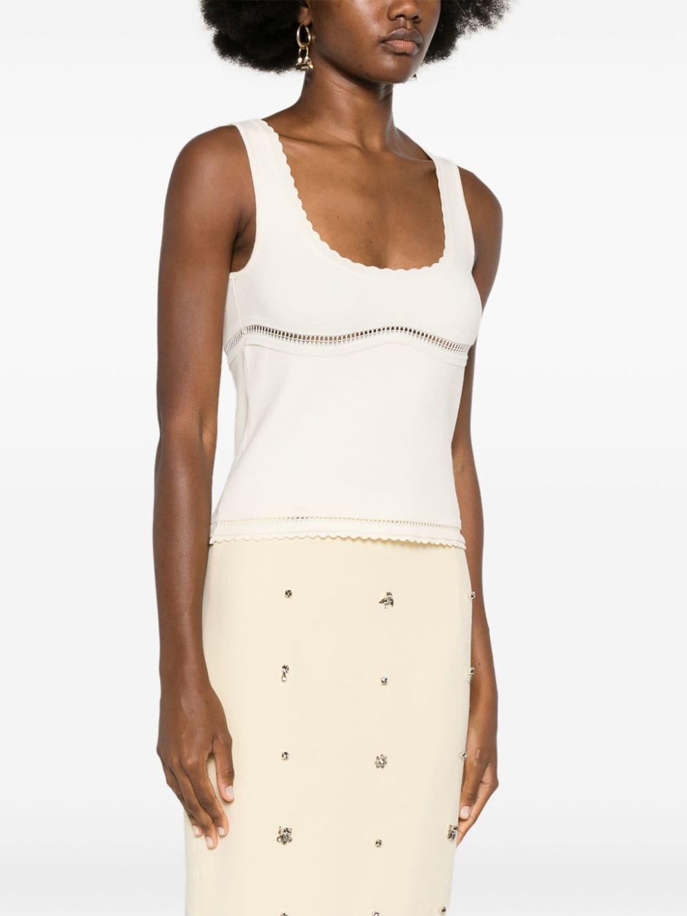 cut-out detailed tank top - 3