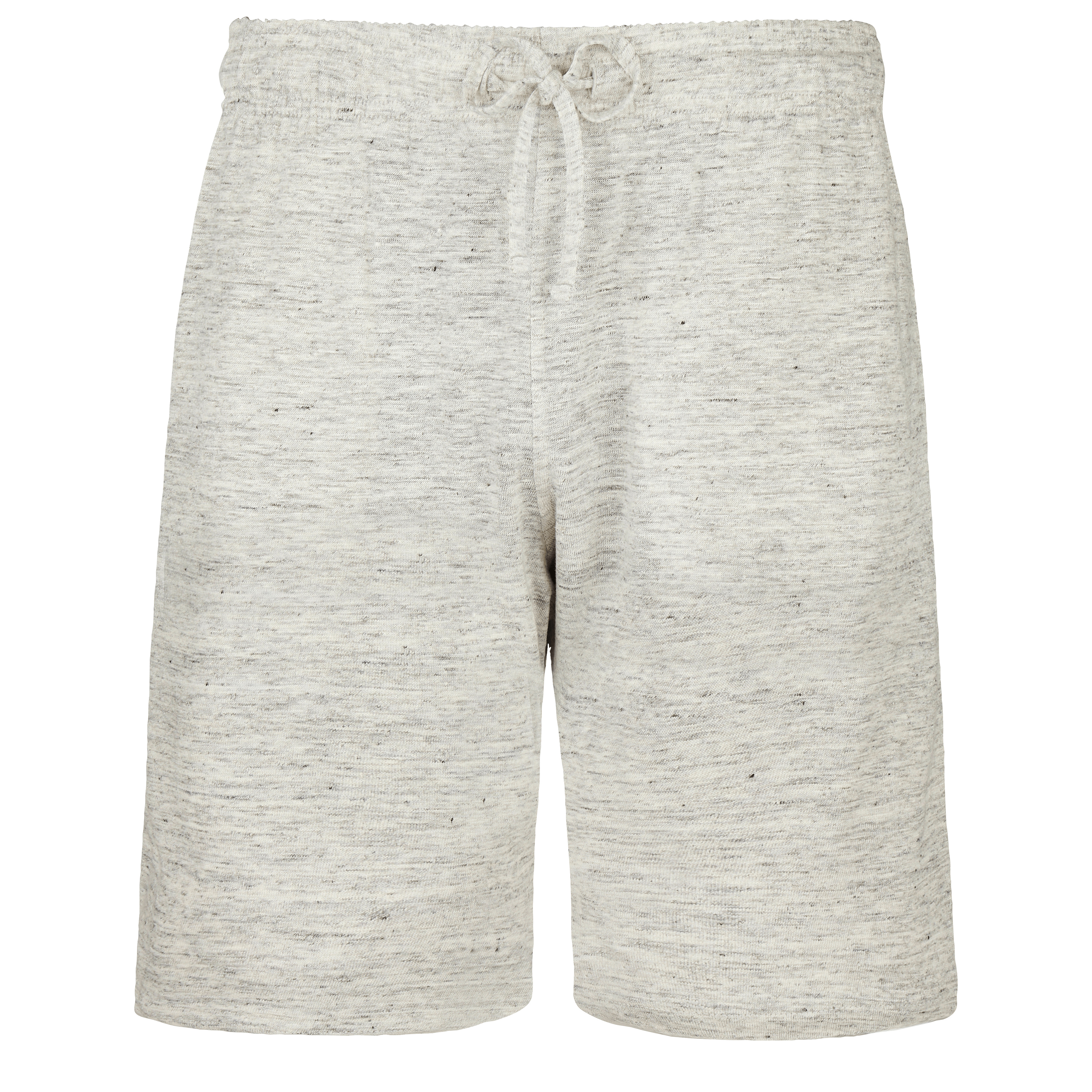 Unisex Linen Bermuda Shorts Solid - 1