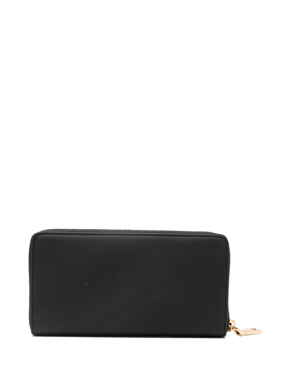 logo-plaque zip-around wallet - 2