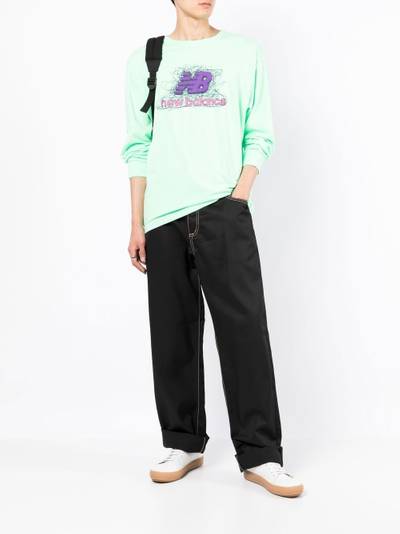 New Balance long sleeve T-shirt outlook