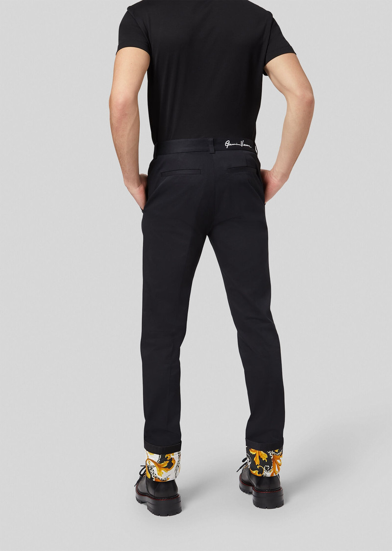 Acanthus Print Accent Trousers 4