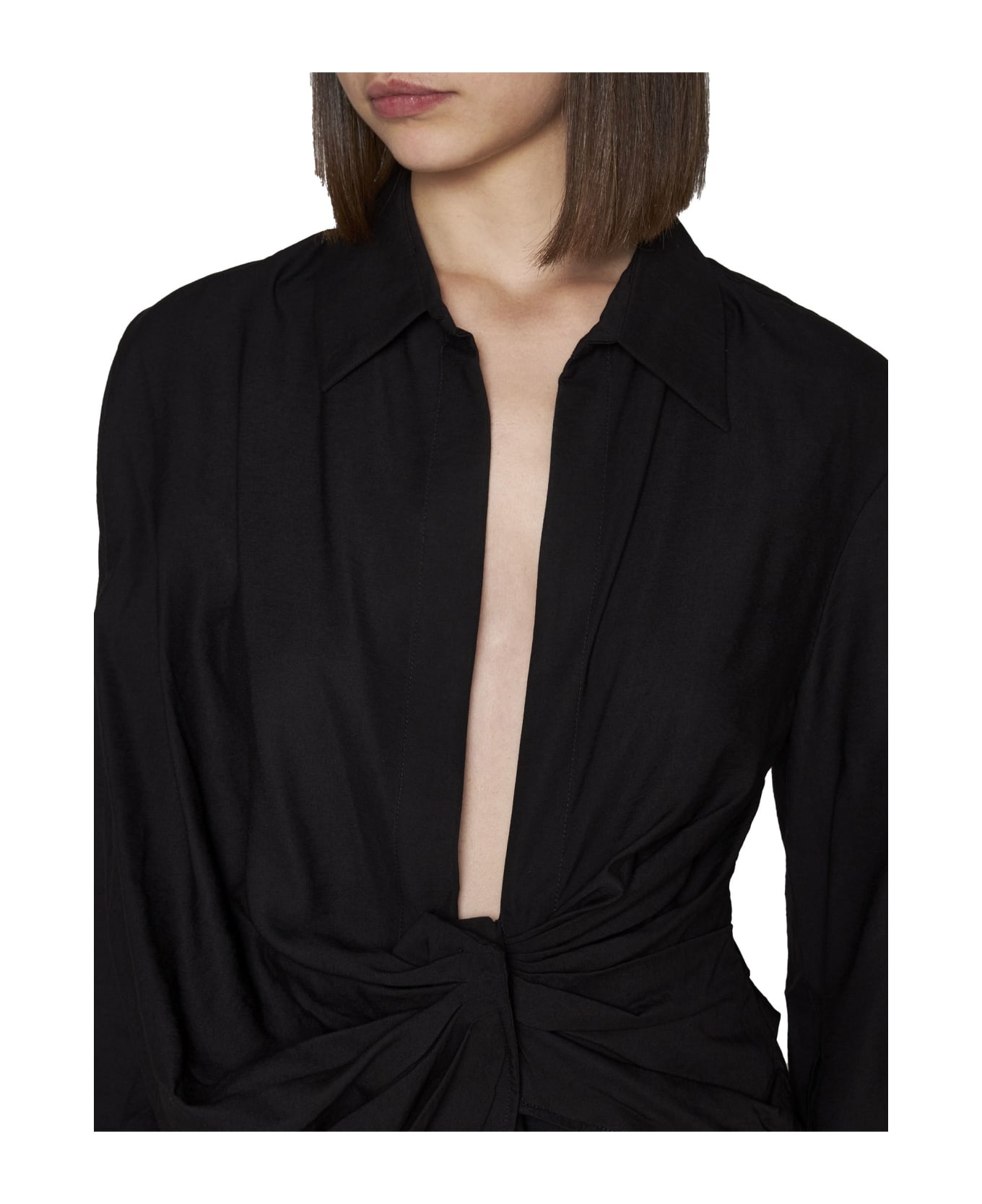Bahlia Tie-up Detailed Blouse - 5