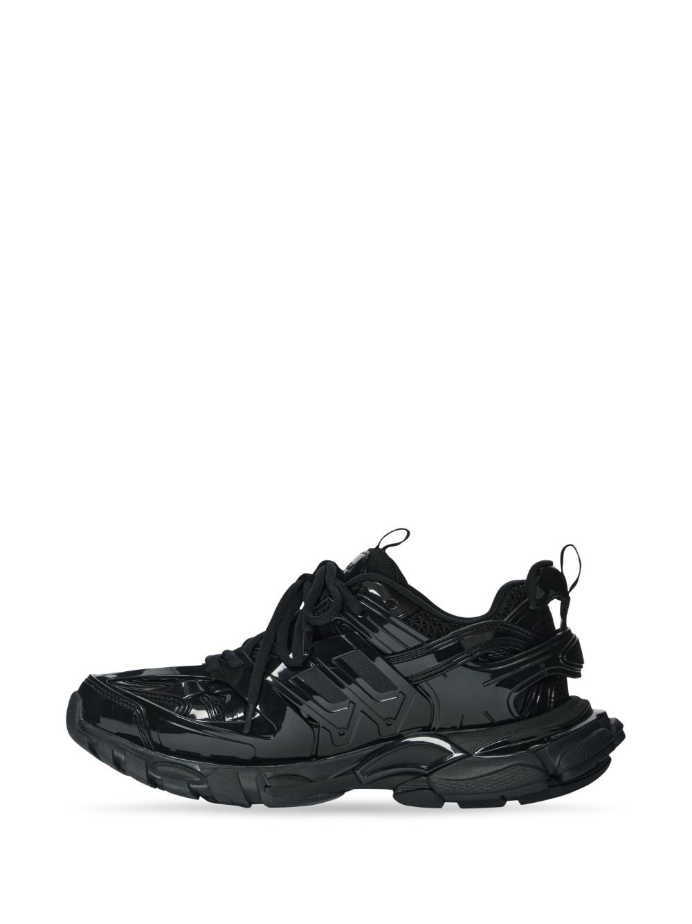 Track laminated-panels sneakers - 3