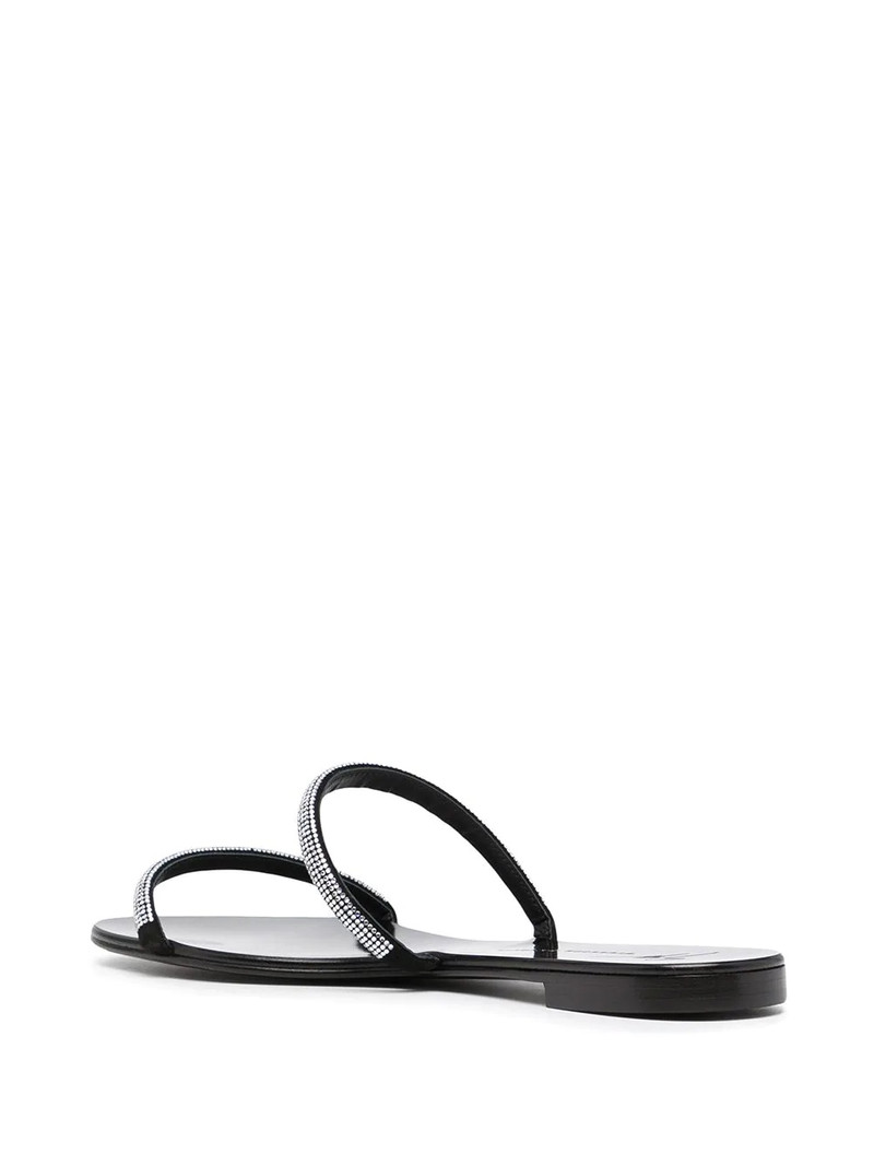 Croisette crystal-embellished sandals 3