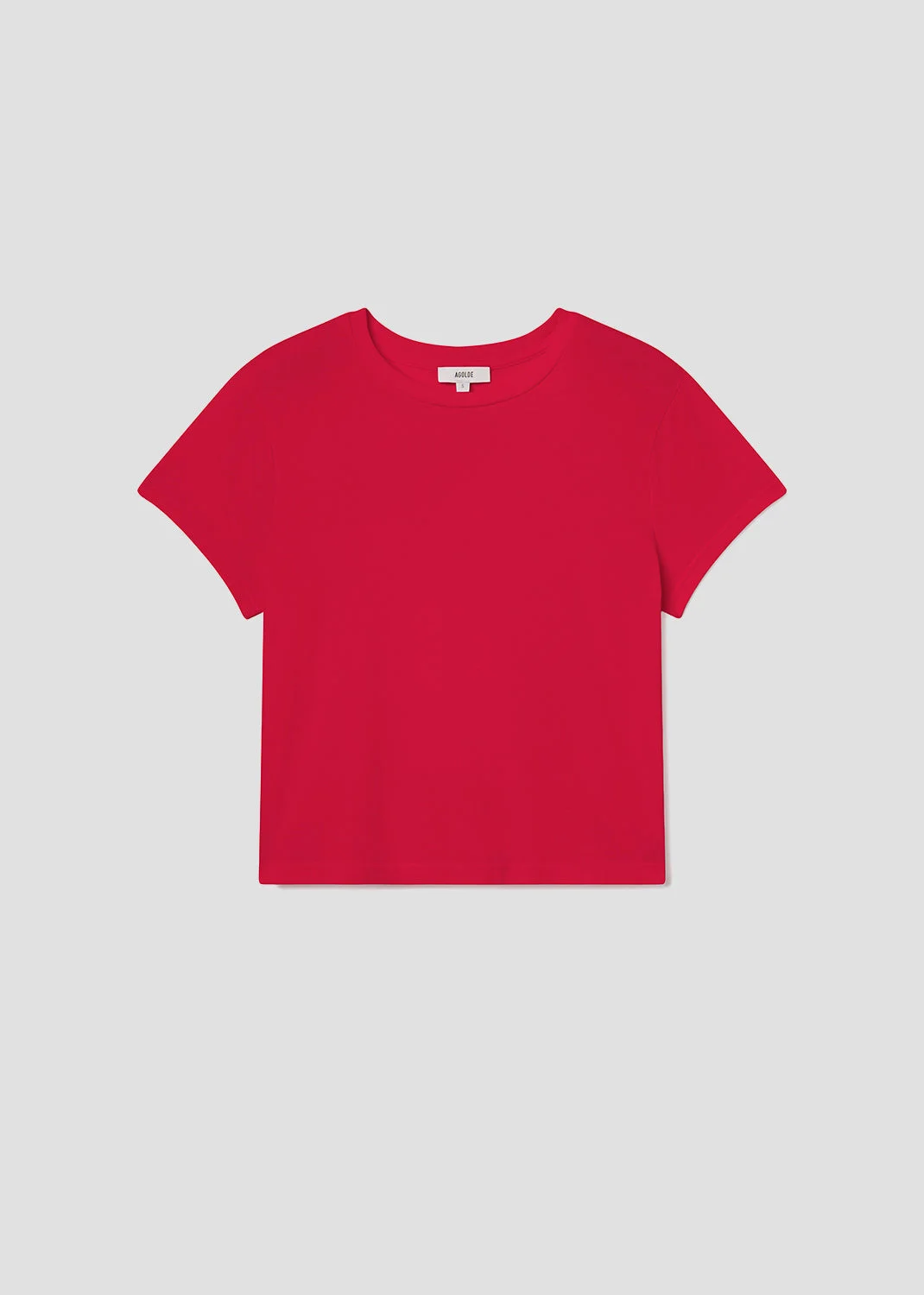 ADINE SHRUNKEN TEE IN TOMATO - 1