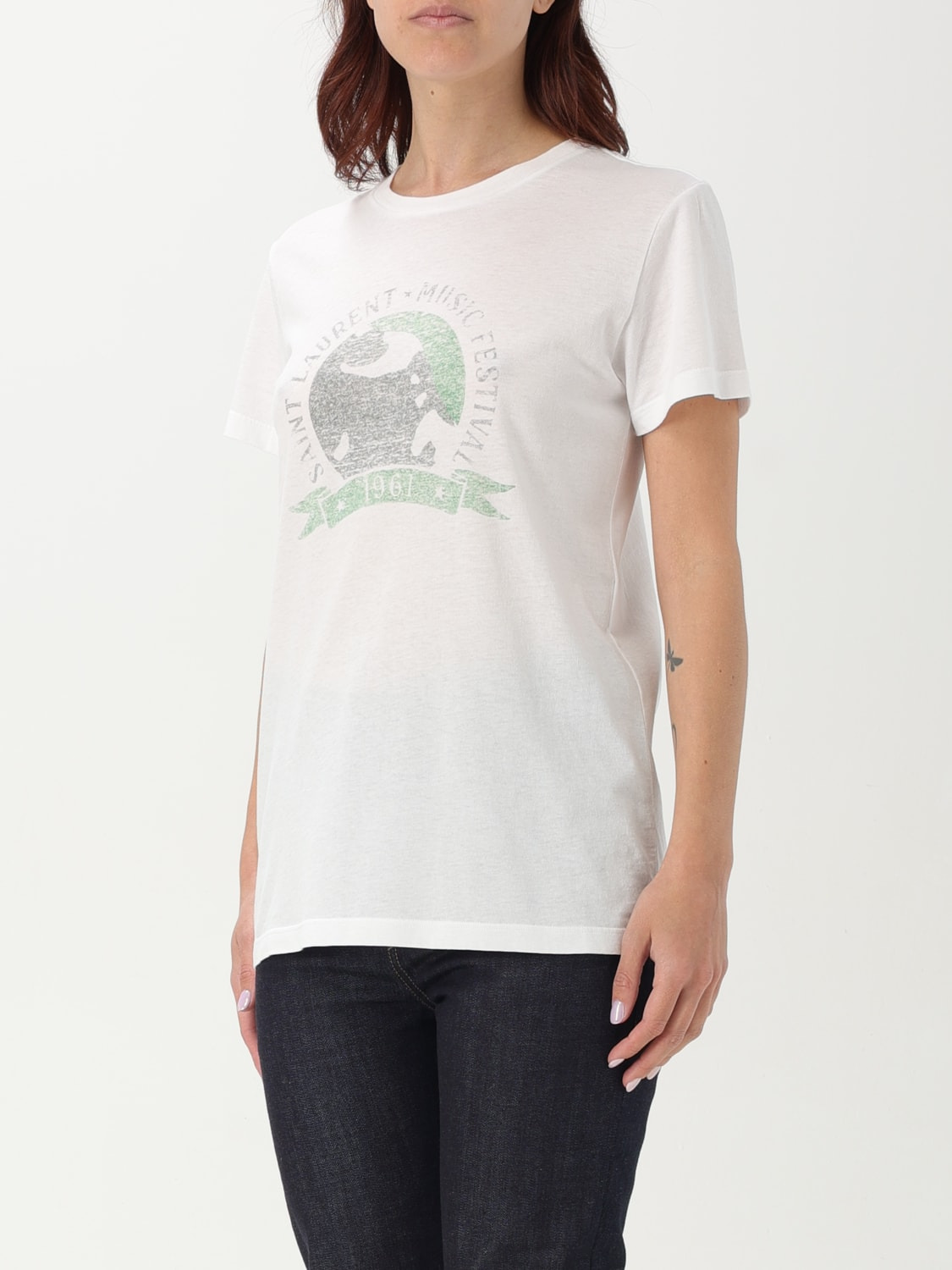 T-shirt woman Saint Laurent - 4