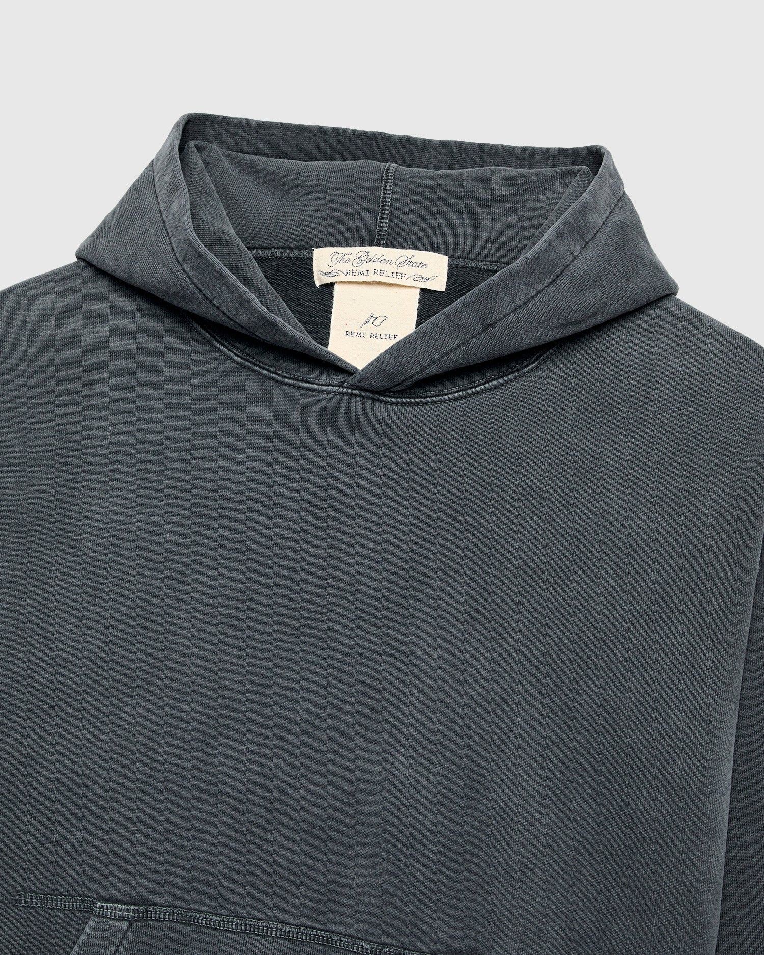 Special Finish Pullover Hoodie in Black - 3