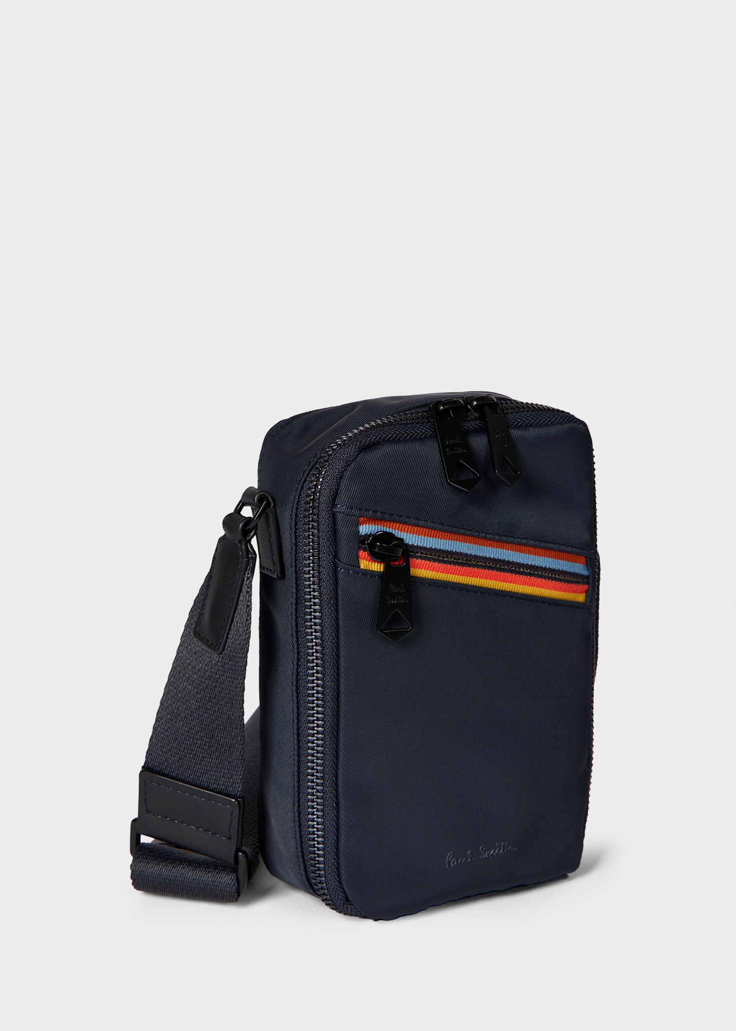 Navy 'Artist Stripe' Flight Bag - 2