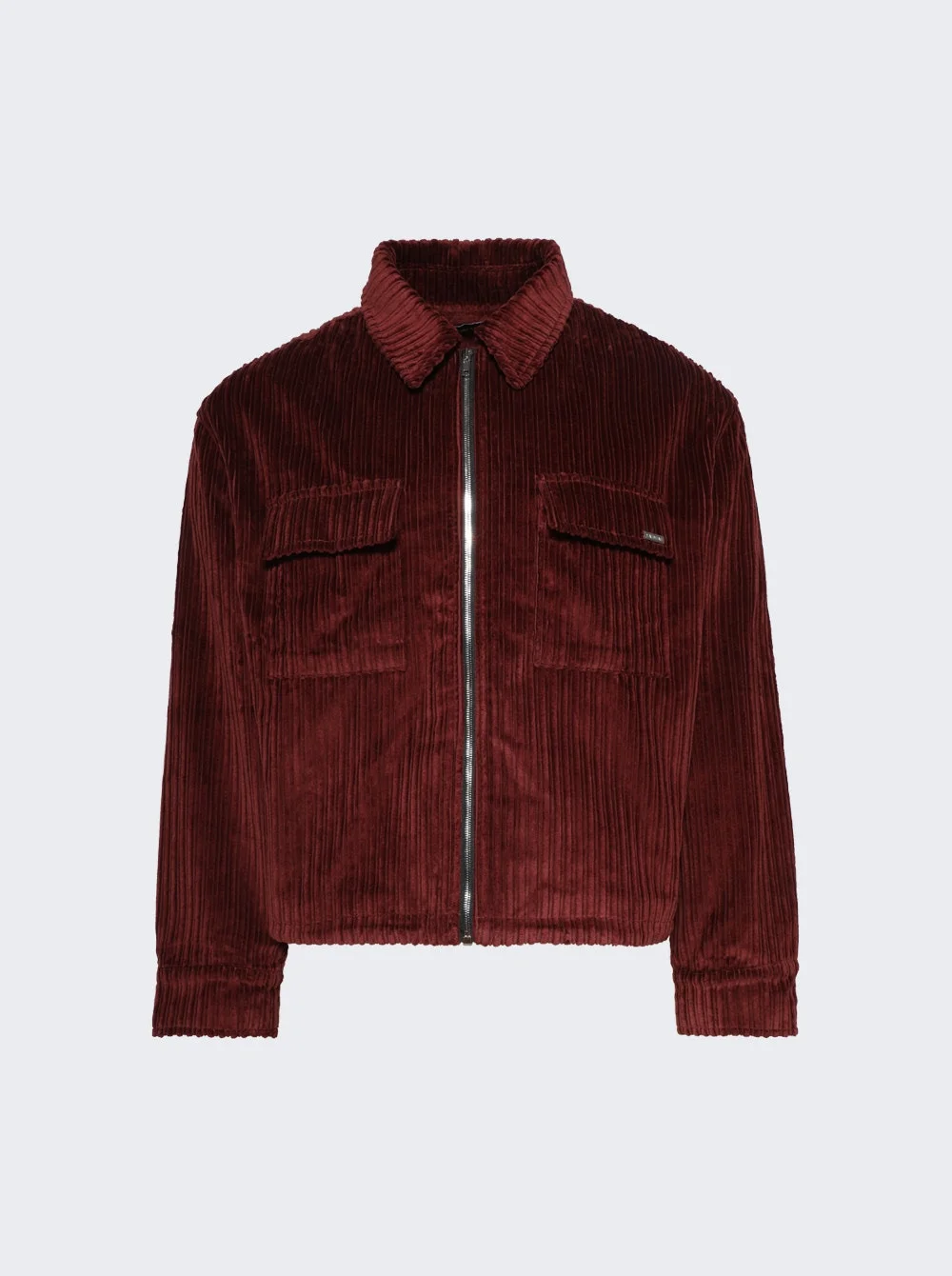 Boxy Zip Up Jacket Saffron - 1