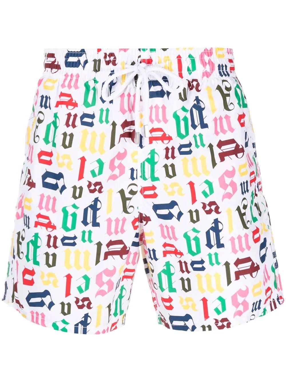 x Vilebrequin monogram-print swim shorts - 1