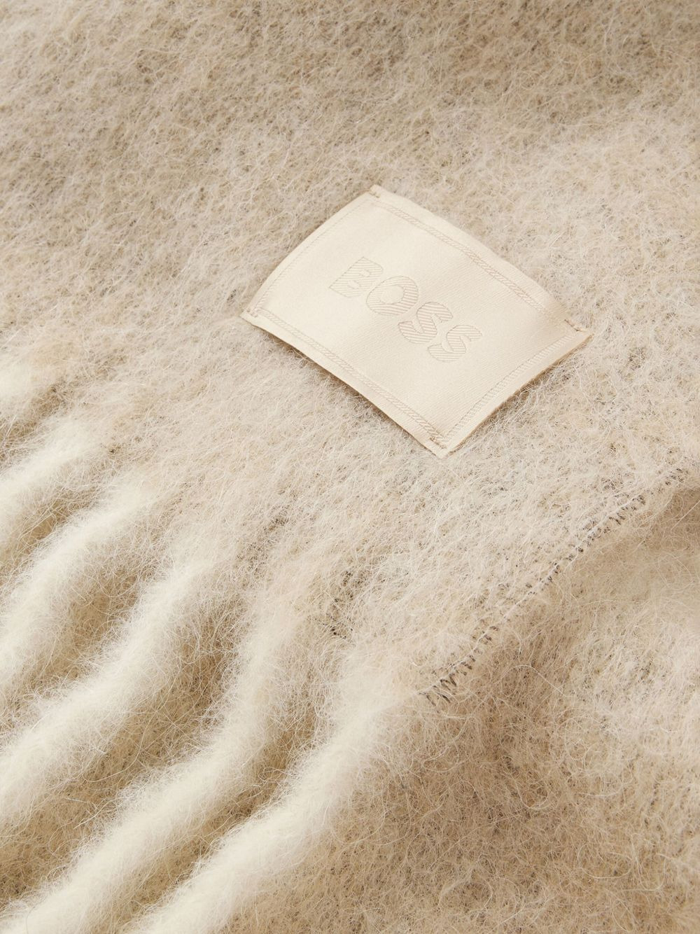 BOSS BLACK Scarfs Beige - 2