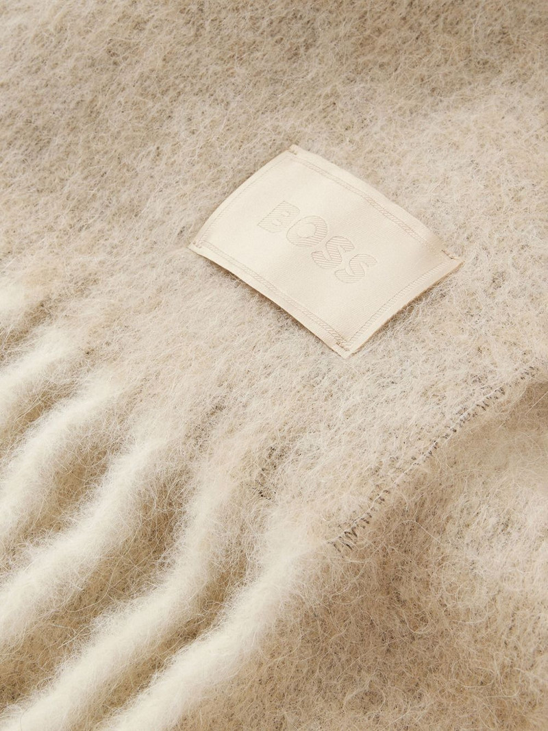 BOSS BOSS BLACK Scarfs Beige outlook