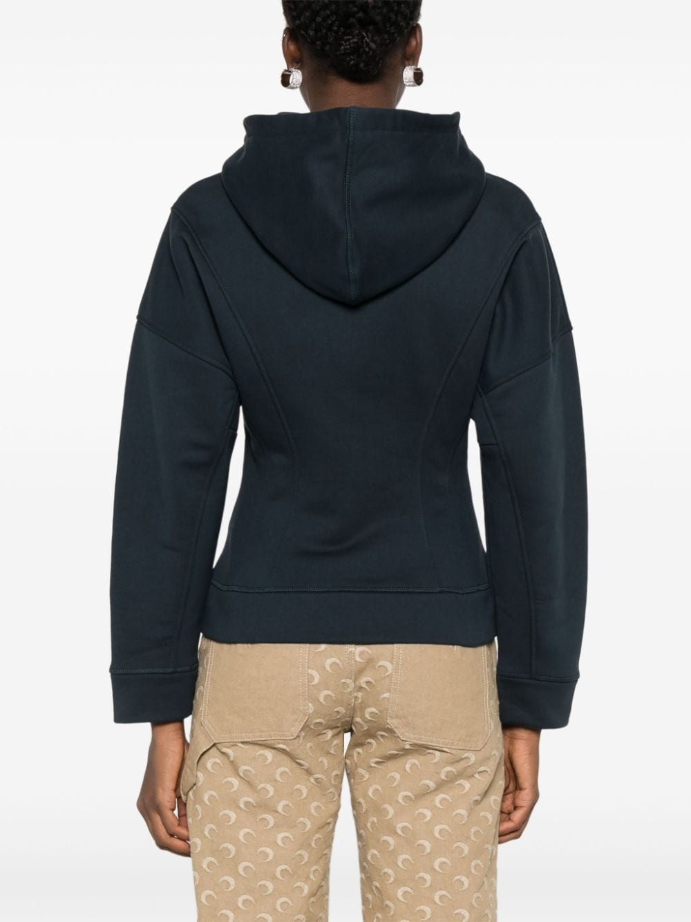 embroidered-logo jacket - 4