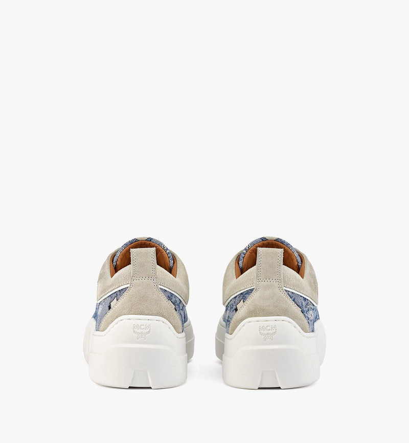 Women’s Skyward Platform Sneakers in Vintage Monogram Jacquard 4