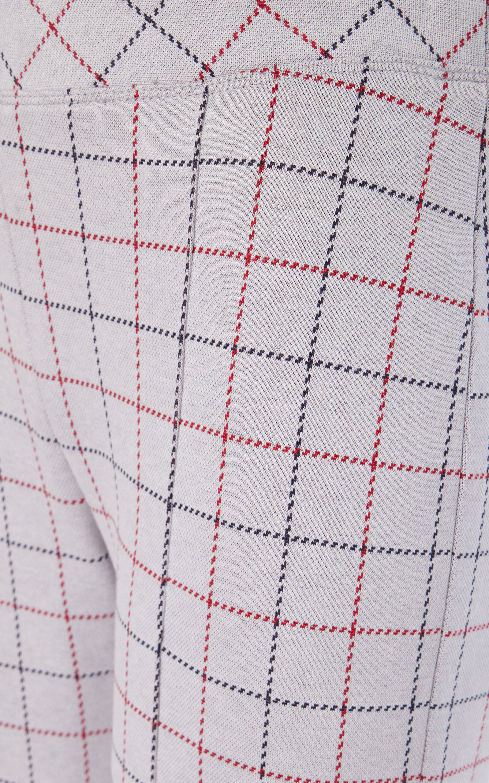 Checked Cropped Flared Pants multi - 6