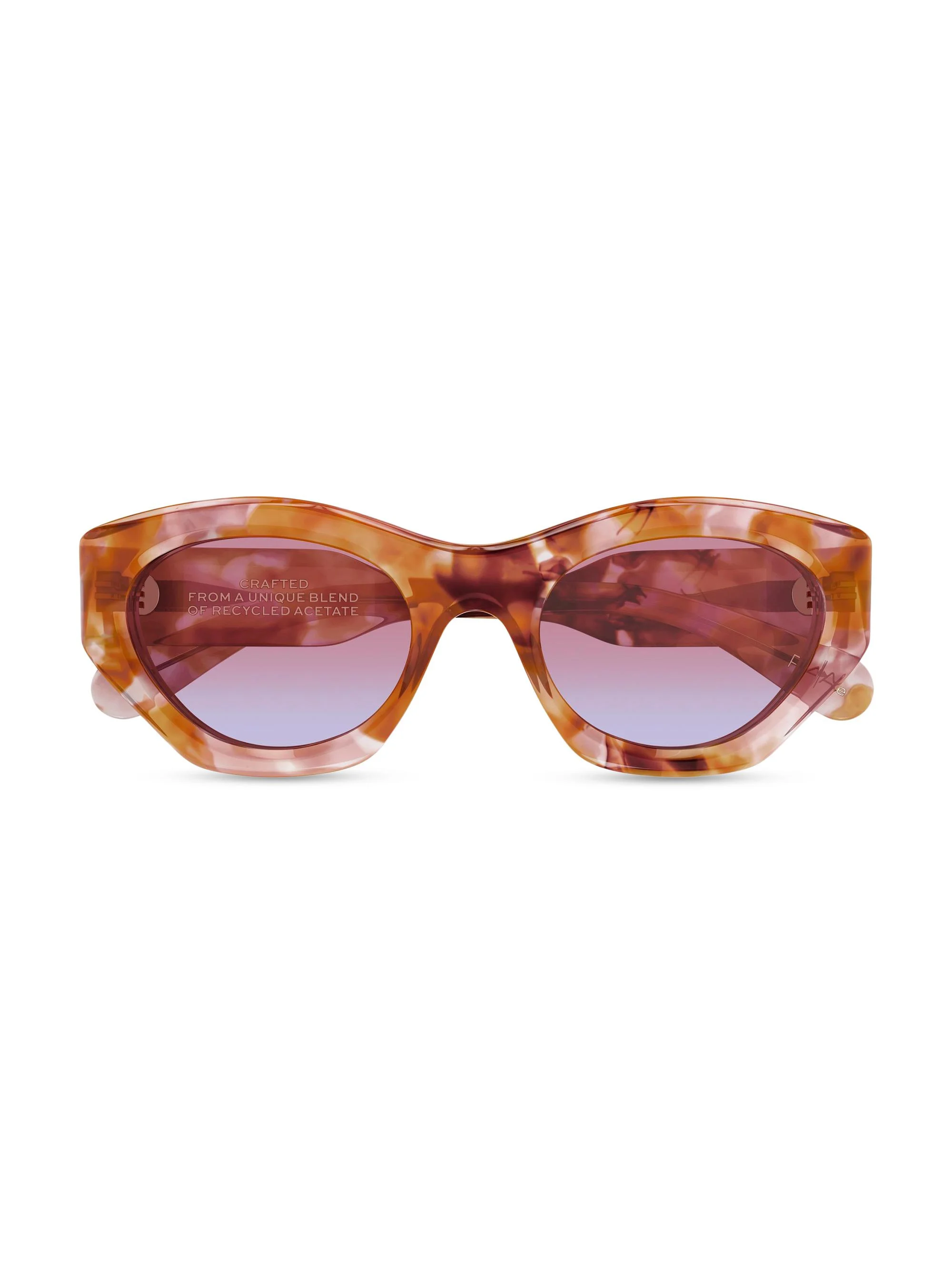 Women's Gayia/Reace 53MM Cat-Eye Sunglasses - Havana Lilac - 1