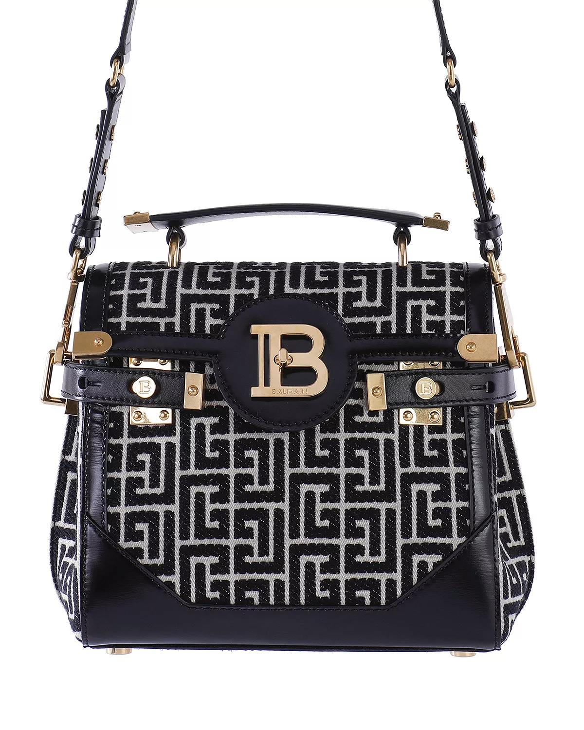 BBuzz 23 Monogram Jacquard Satchel - 1