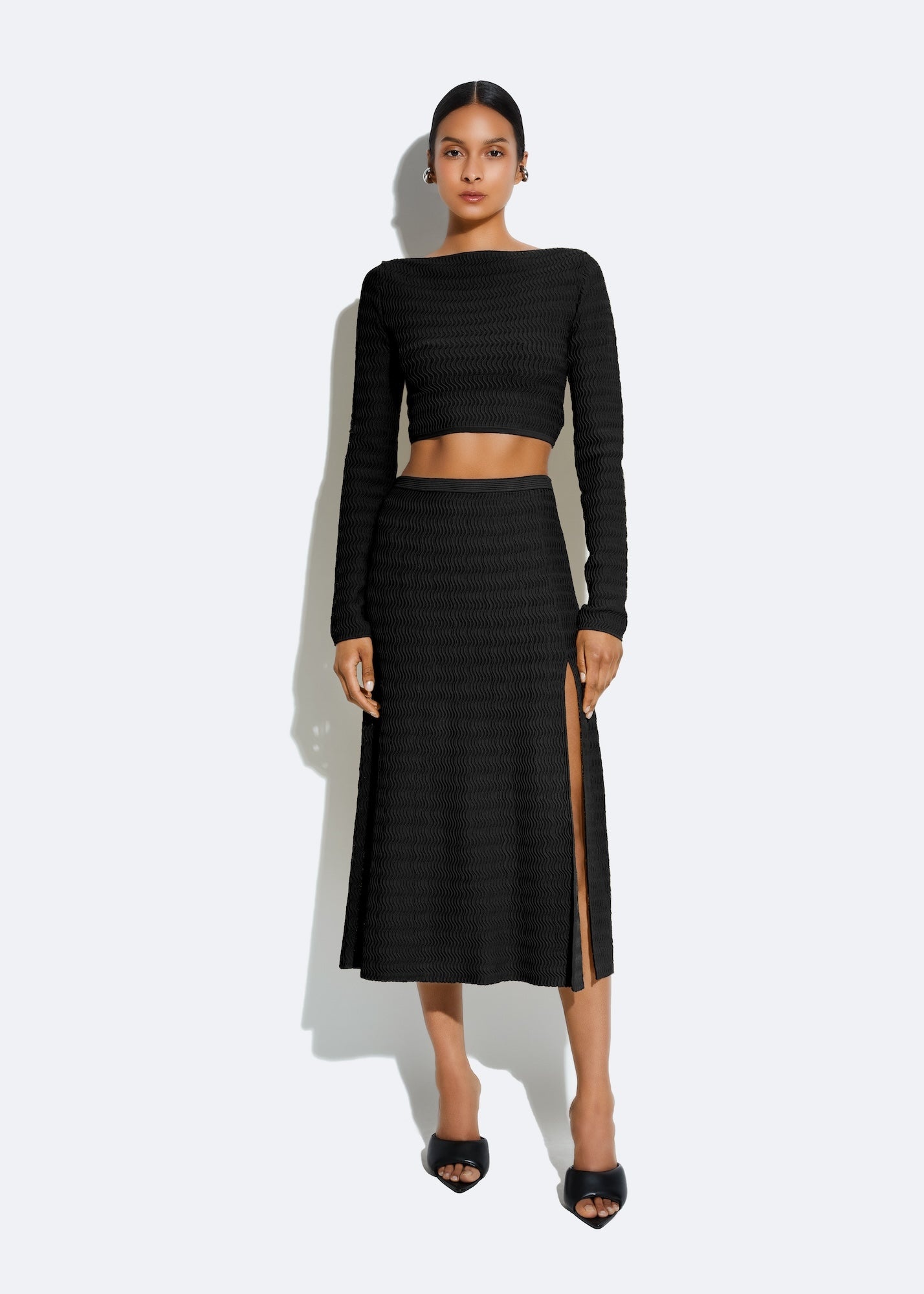 Matte Viscose Skirt - 2