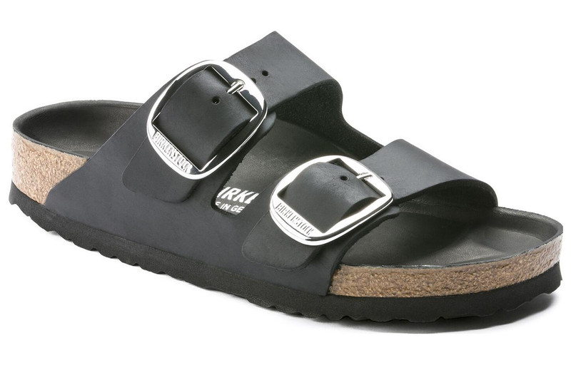 Birkenstock Arizona Big Buckle Sandals 'Black' 1011074 2