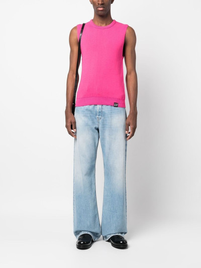 Martine Rose crew-neck knitted vest outlook