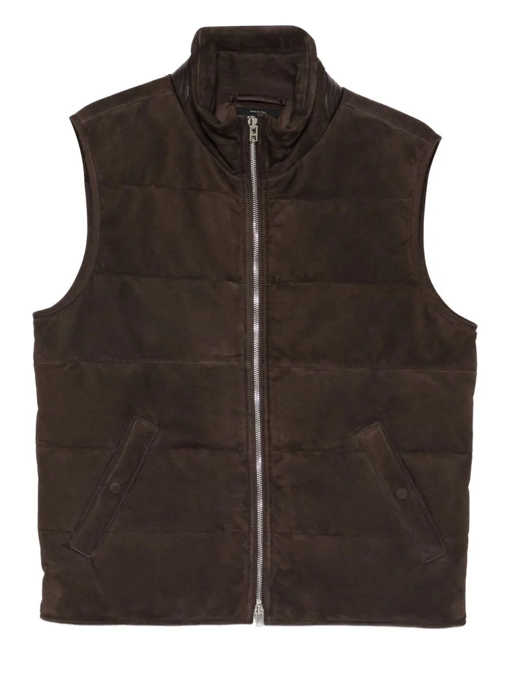padded-design gilet - 1