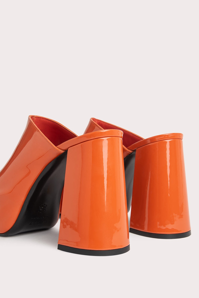 BRAD BURNT ORANGE PATENT LEATHER 4
