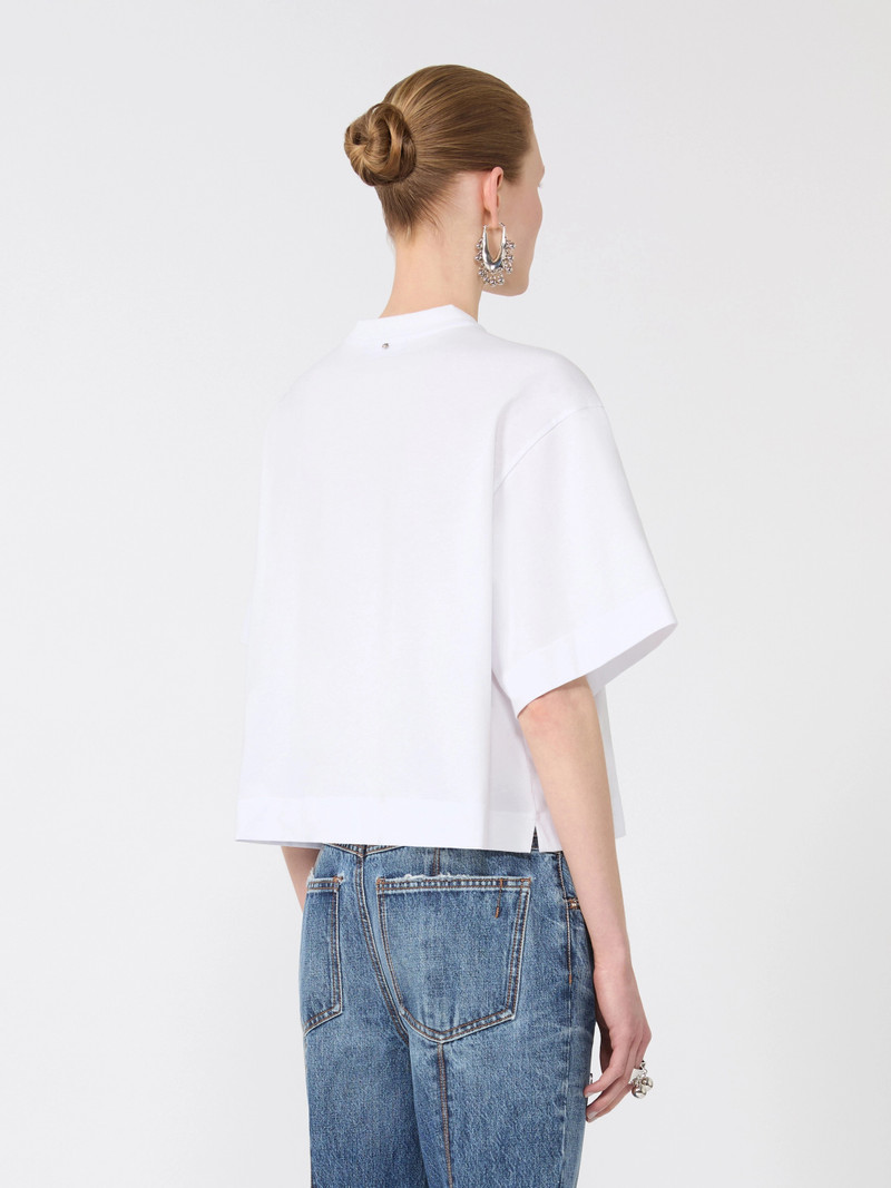 MASSA Cotton T-shirt - OPTICAL WHITE 4