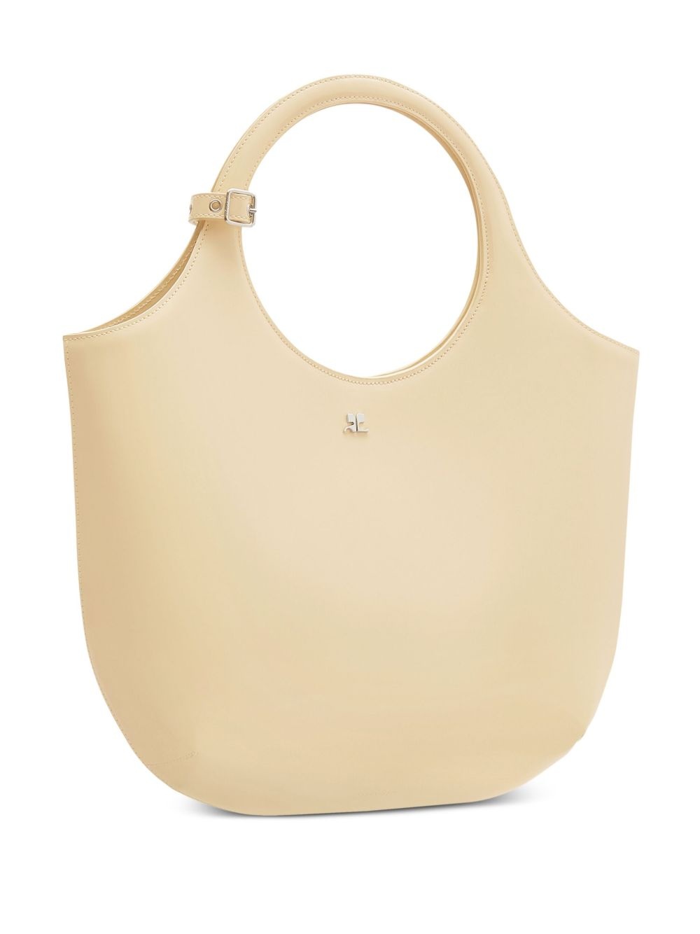 medium Holy leather tote bag - 4