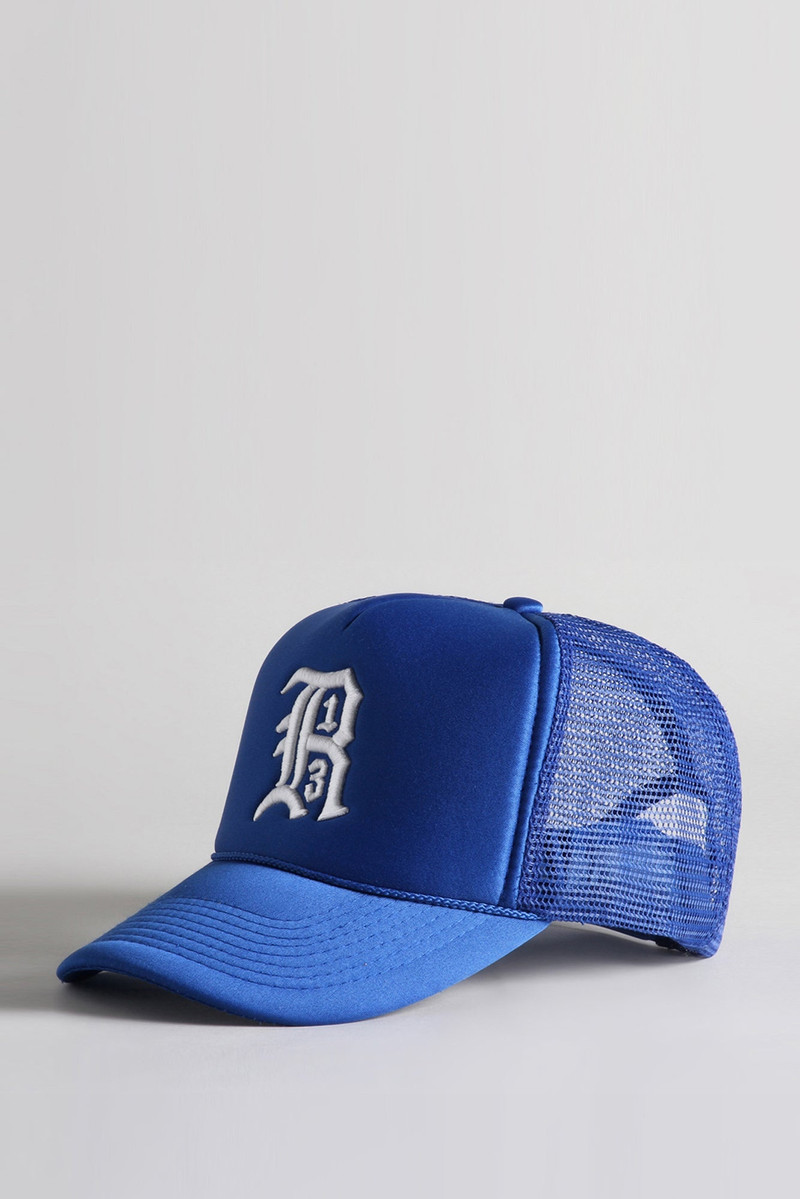 R13 Trucker Hat - Blue | R13 Denim Official Site 1