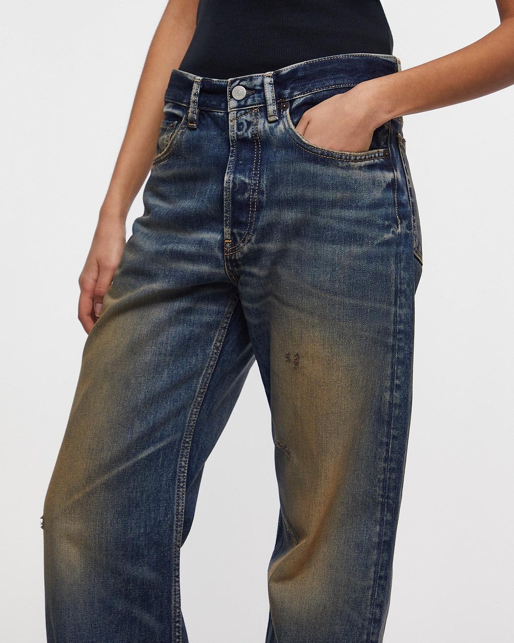Jeans 2021F Rocka  Dark blue wash - 5