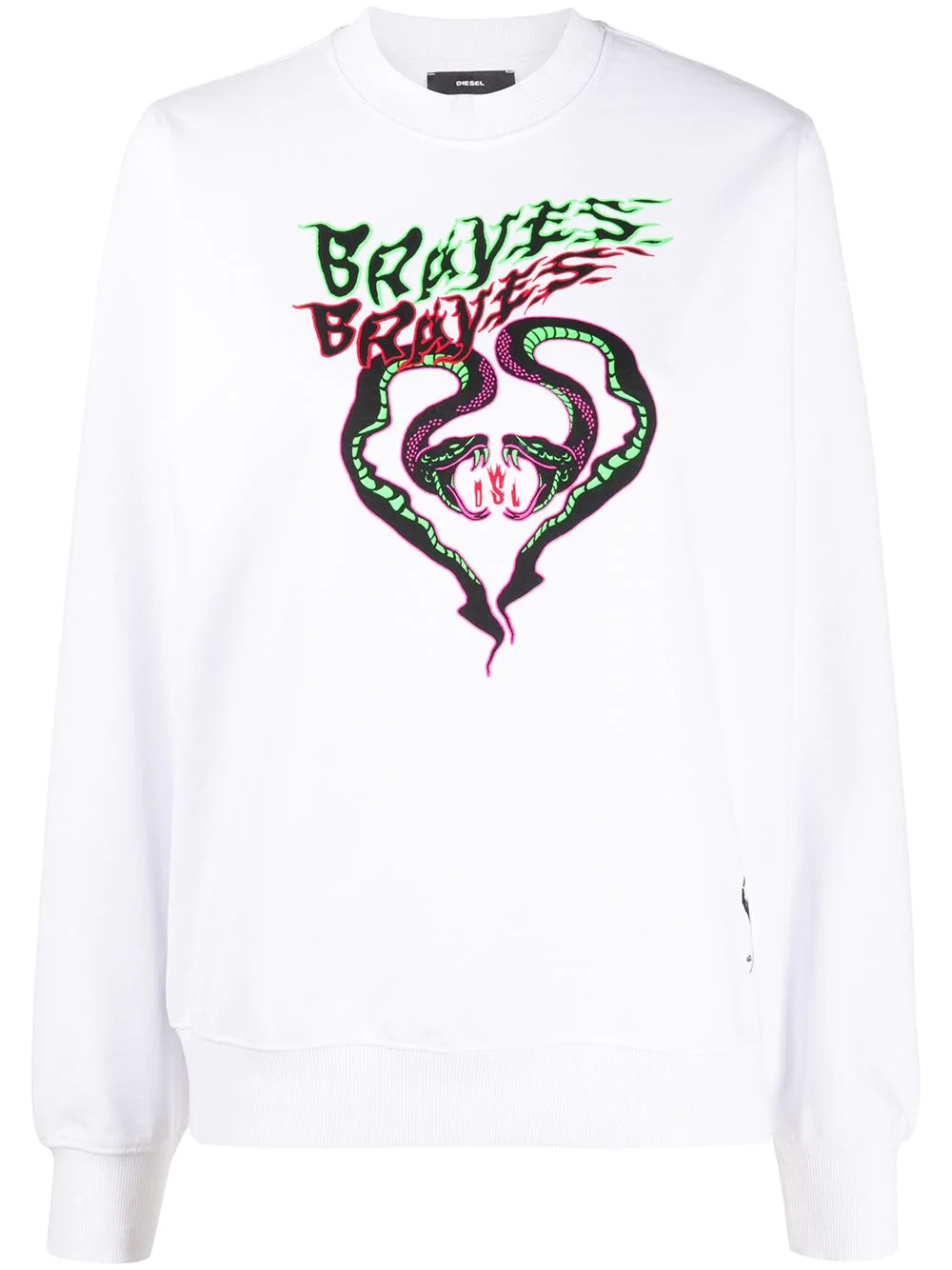 graphic print sweatshirt - 1