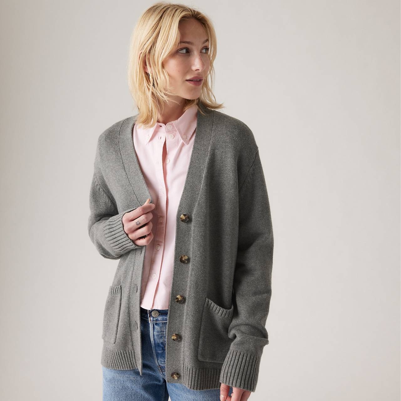 BOYFRIEND POCKET CARDIGAN - 3