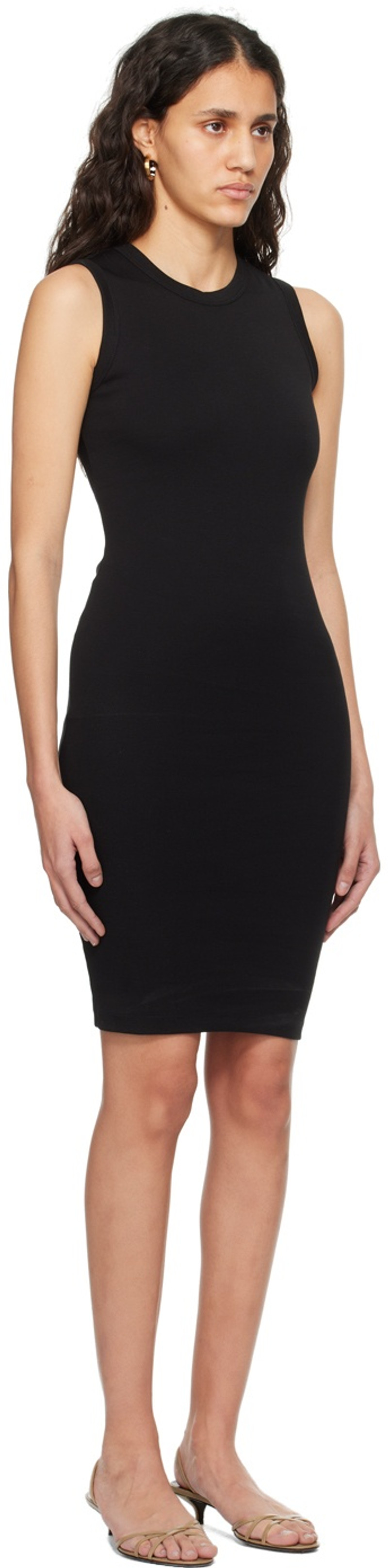 FLORE FLORE Black Esmé Minidress outlook