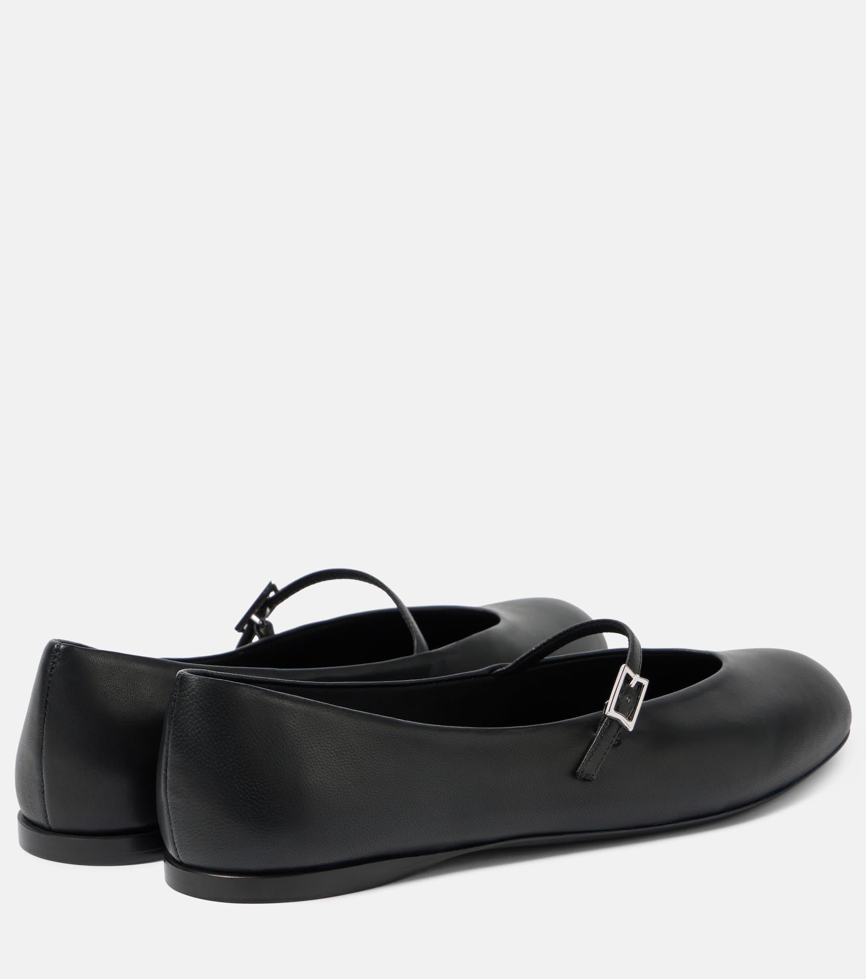 Leather Mary Jane ballet flats - 2