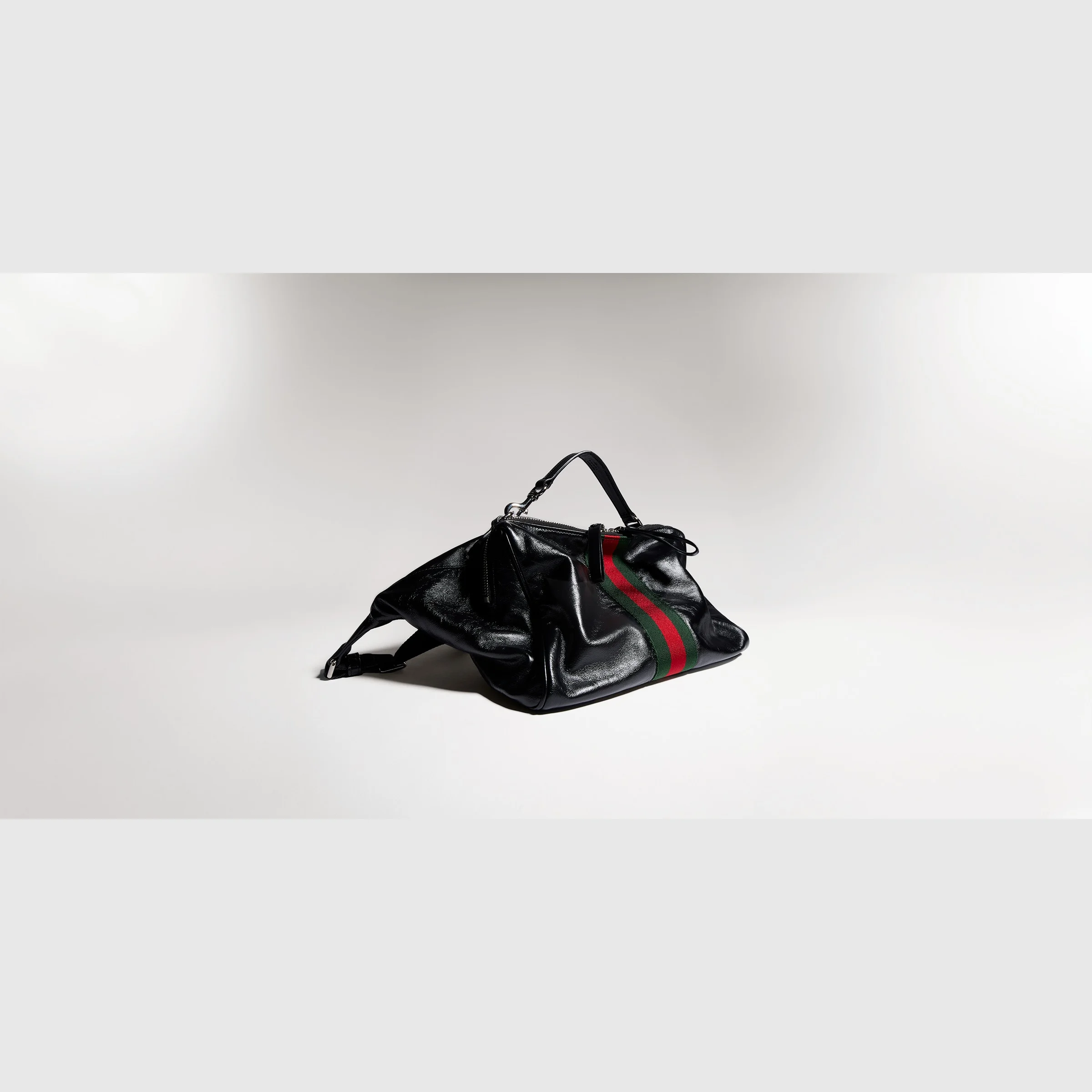 Small crossbody bag with Web - 1