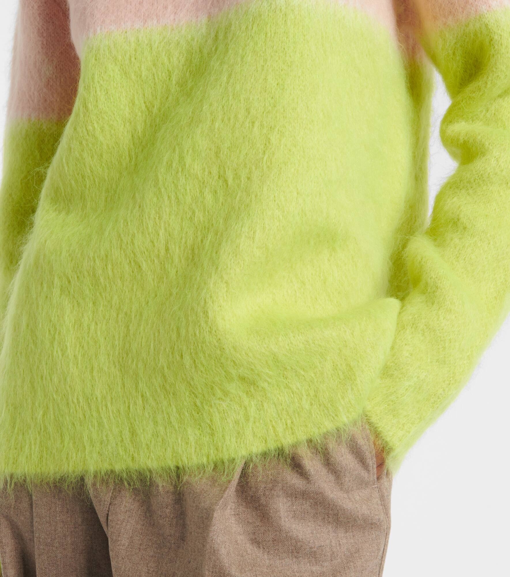 x Suna Fujita mohair and wool-blend sweater - 5