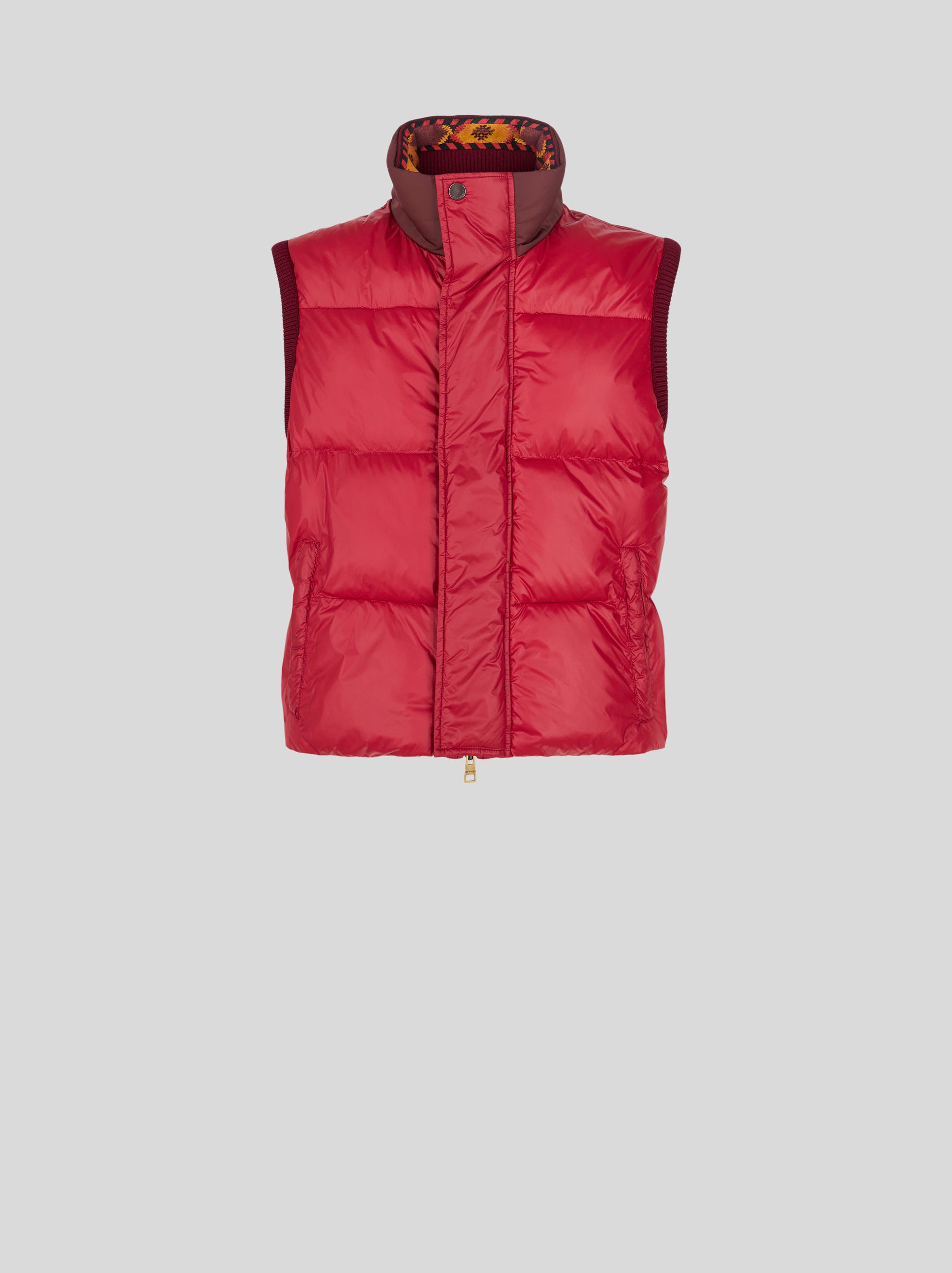SLEEVELESS QUILTED MULTI-POCKET BODYWARMER - 1